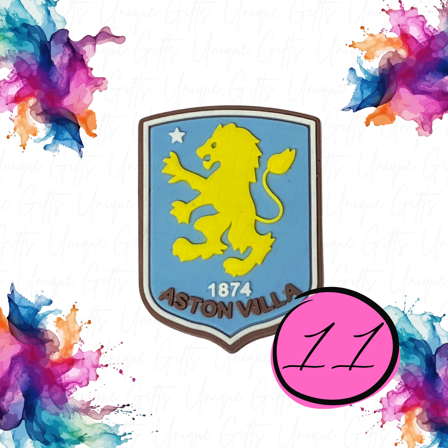 Football PVC Croc Charm – Sports Shoe Charm Accessory