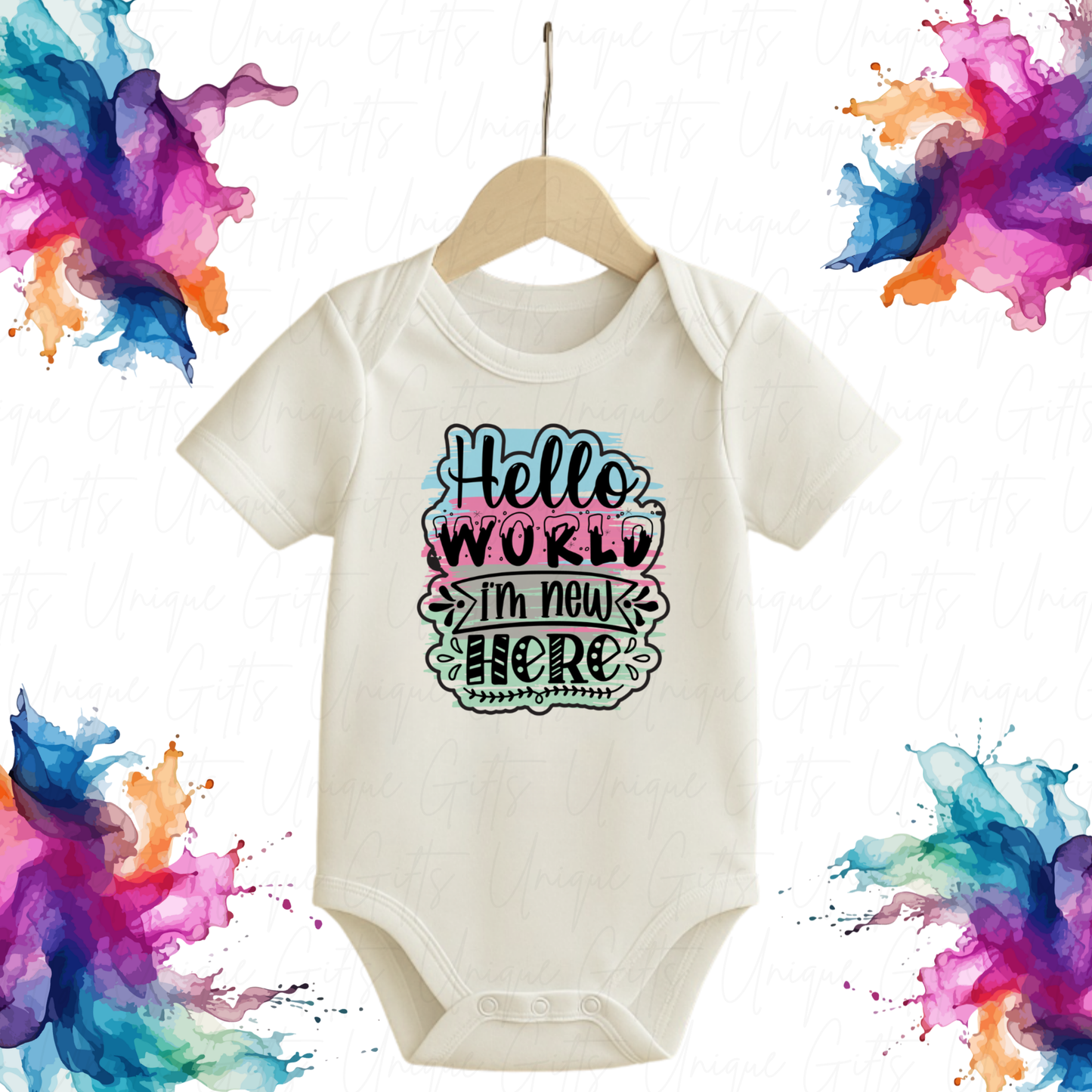 Personalised Hello World I'm New Here