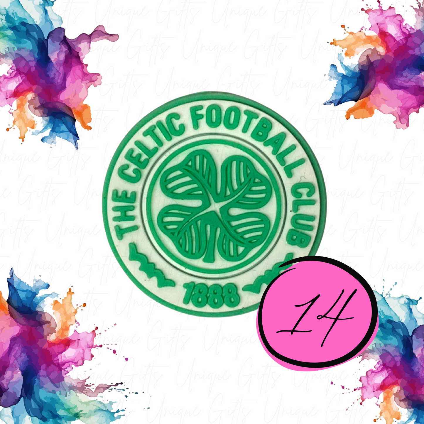 Football PVC Croc Charm – Sports Shoe Charm Accessory