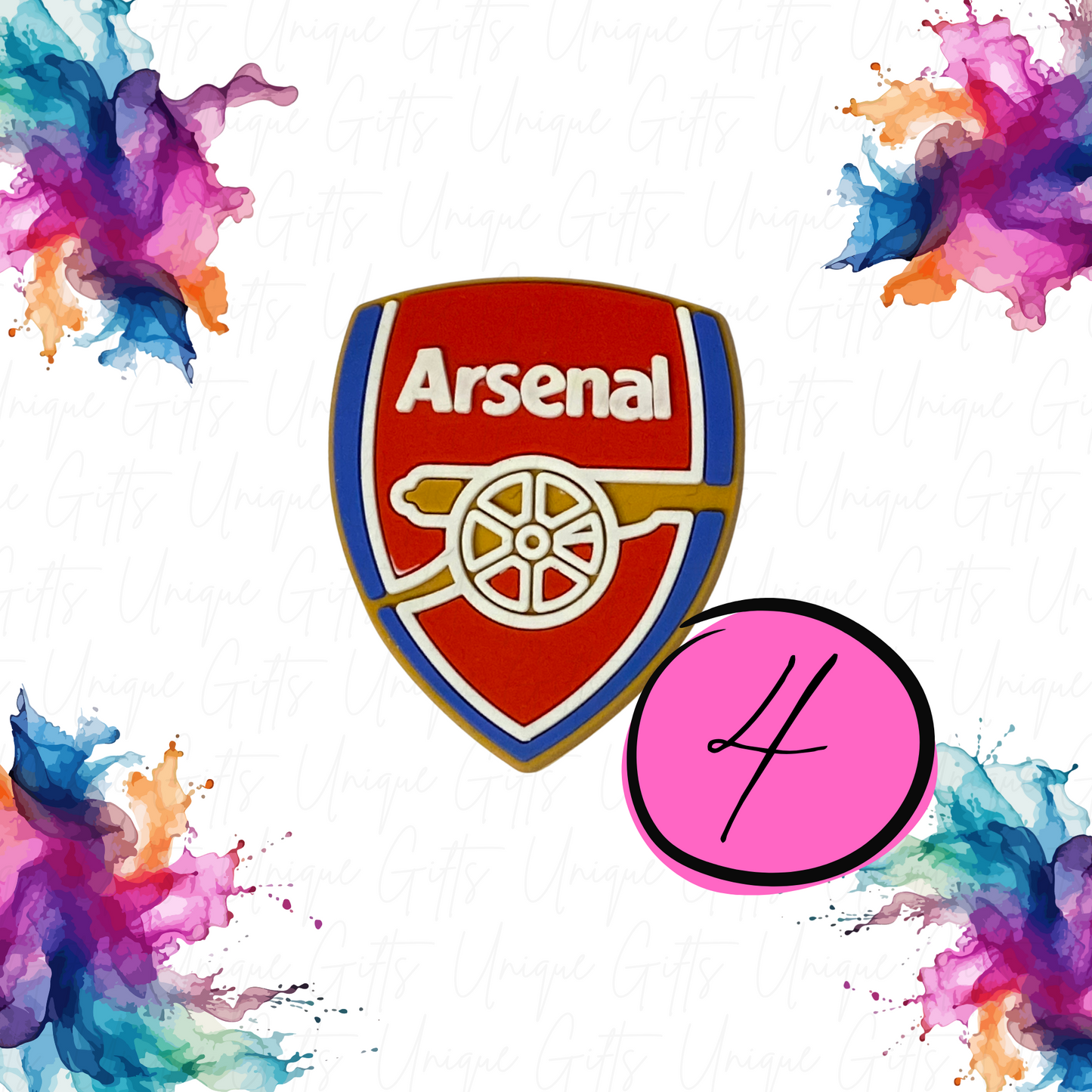 Football PVC Croc Charm – Sports Shoe Charm Accessory