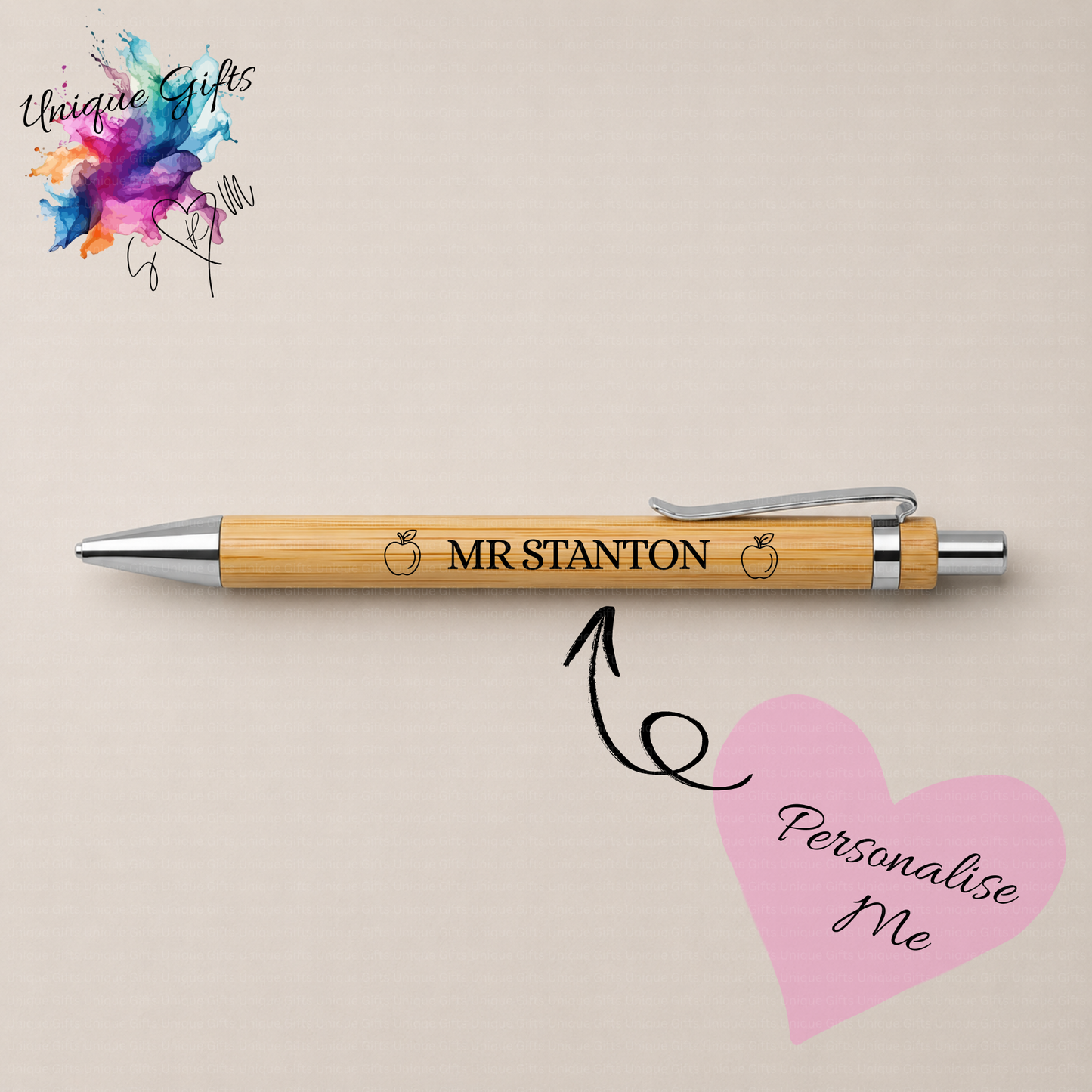 Personalised Engraved Teacher Pen – The Best Teacher