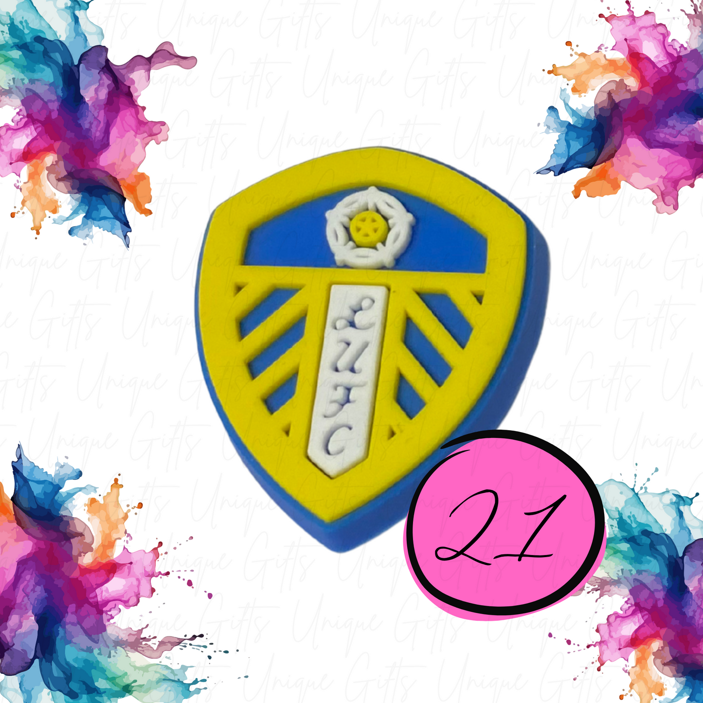 Football PVC Croc Charm – Sports Shoe Charm Accessory