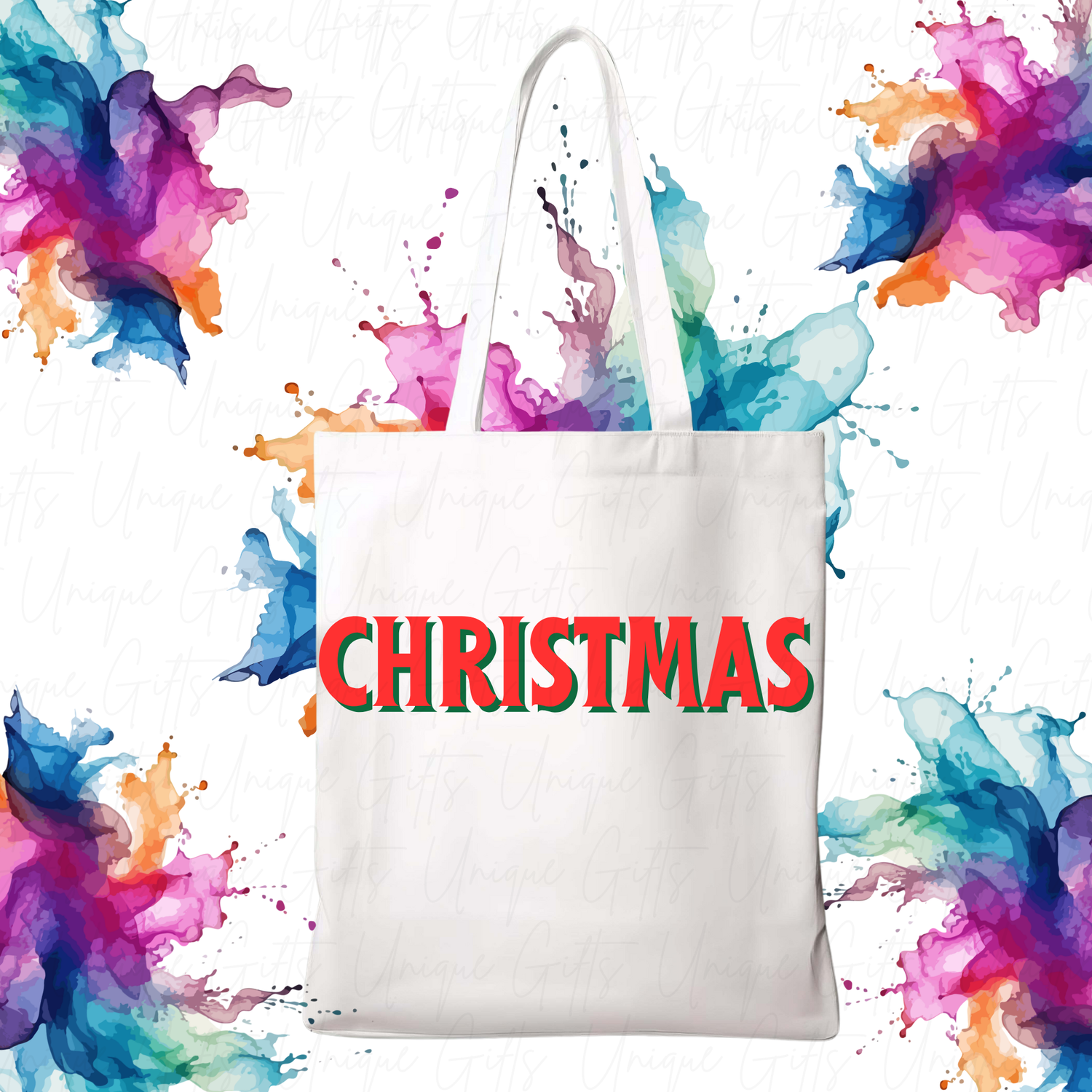 Christmas Tote Bag.