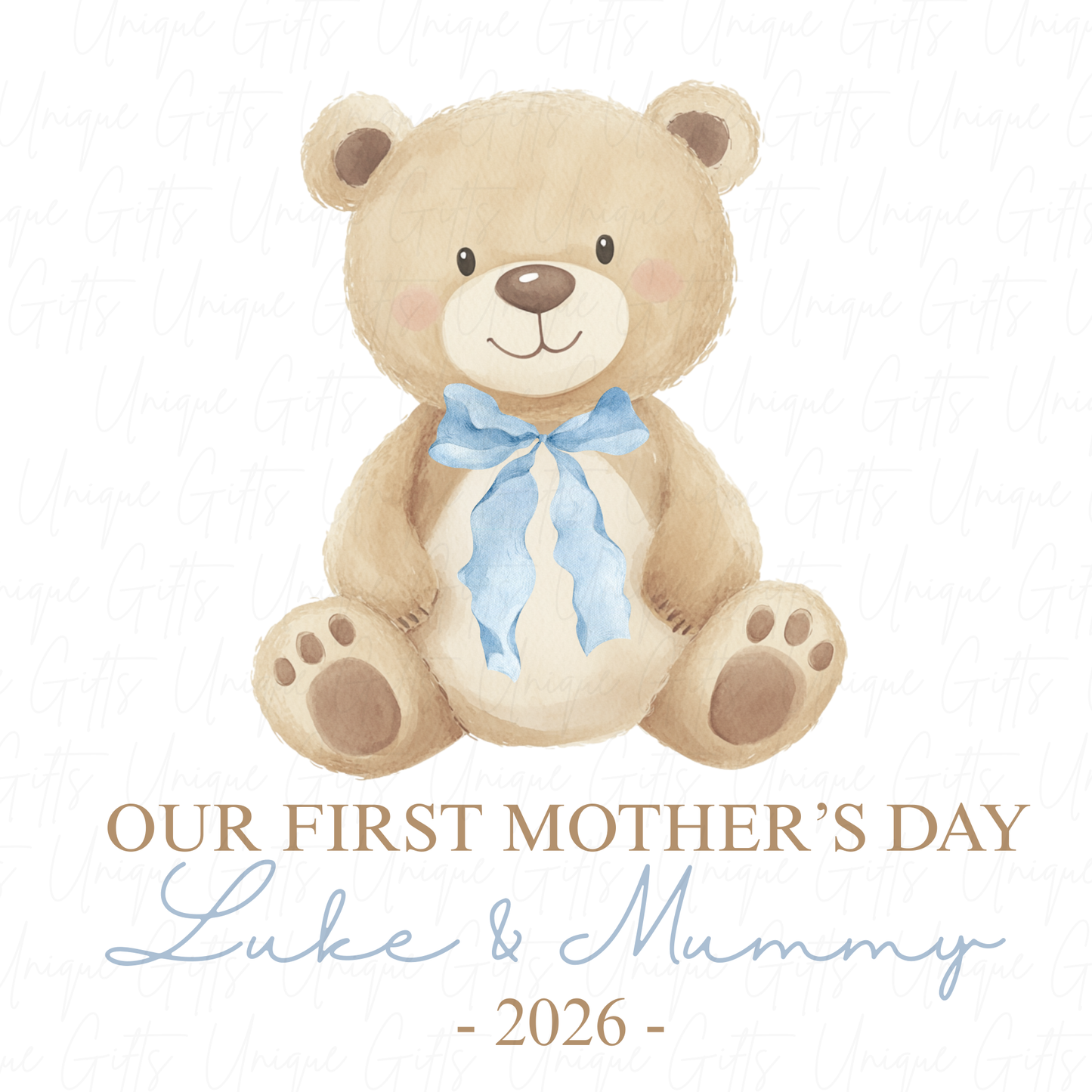 Our First Mother's Day Bear Baby Grow | Unique Gifts