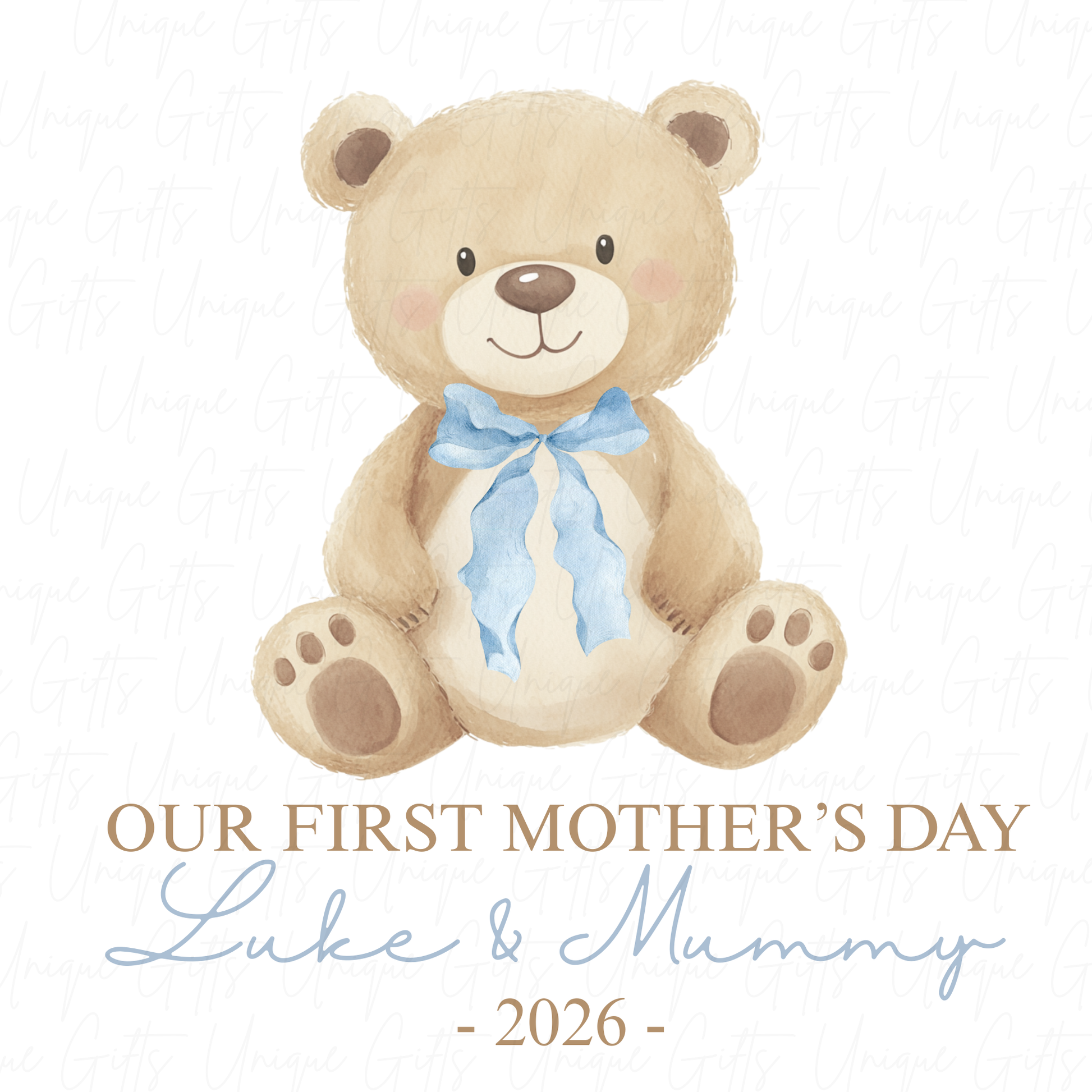 Our First Mother's Day Bear Baby Grow | Unique Gifts