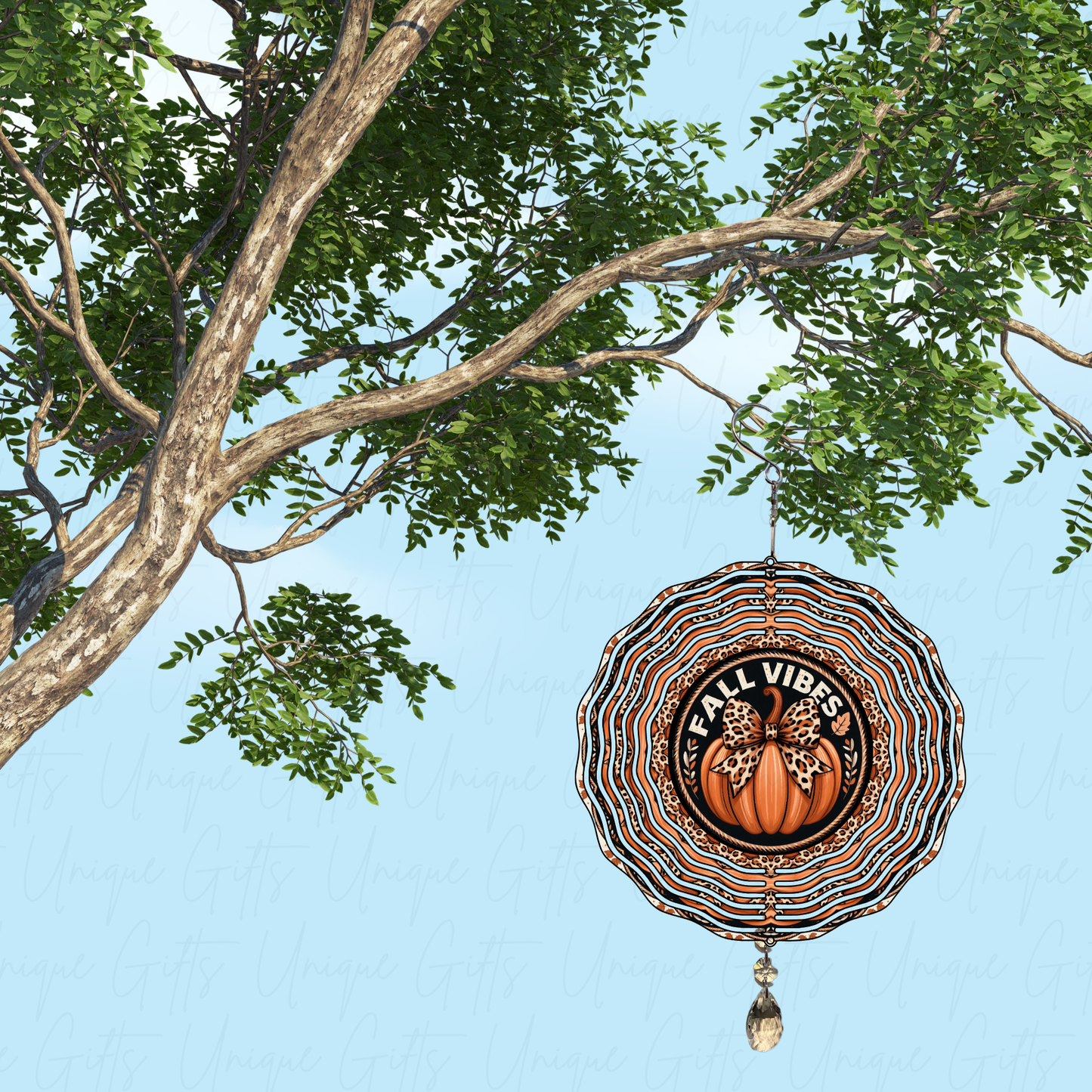 Wind Spinner Fall Vibes Design.