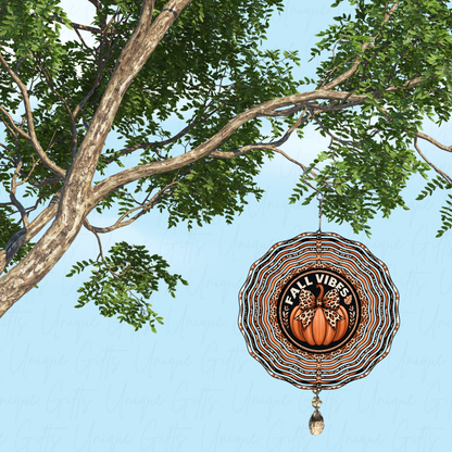 Wind Spinner Fall Vibes Design.