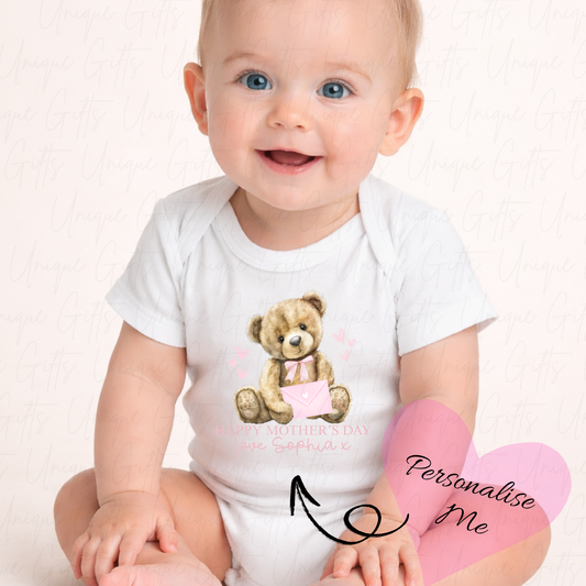 Happy Mother's Day Baby Grow | Unique Gifts
