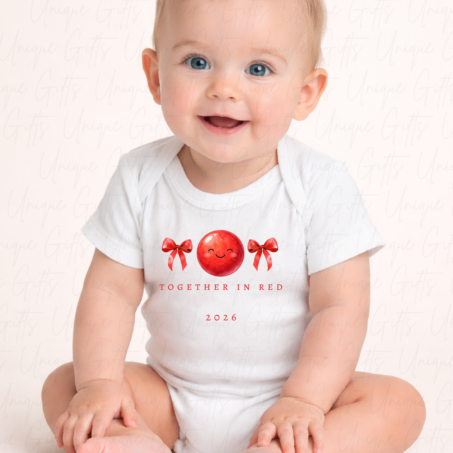 Red Nose Day Baby Grow | Unique Gifts
