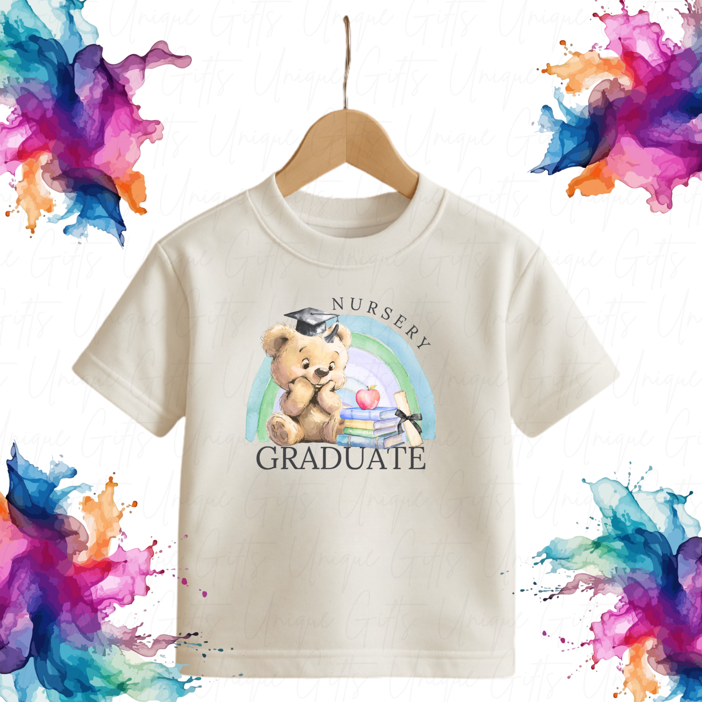 Nursery Graduate Children’s T-Shirt | Celebrate Kids’ Milestone | Soft Cotton Blend