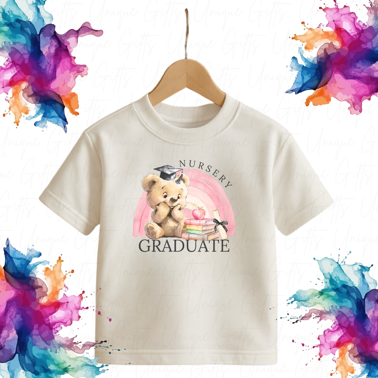 Nursery Graduate Children’s T-Shirt | Celebrate Kids’ Milestone | Soft Cotton Blend