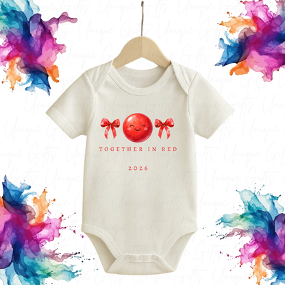 Red Nose Day Baby Grow | Unique Gifts