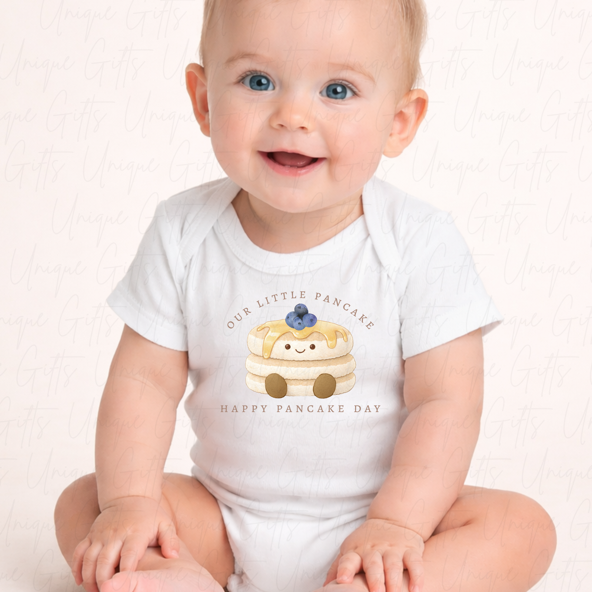 Personalised Pancake Day Baby Grow | Unique Gifts