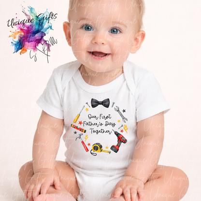 DIY Daddy's Little Helper Baby Grow | Unique Gifts
