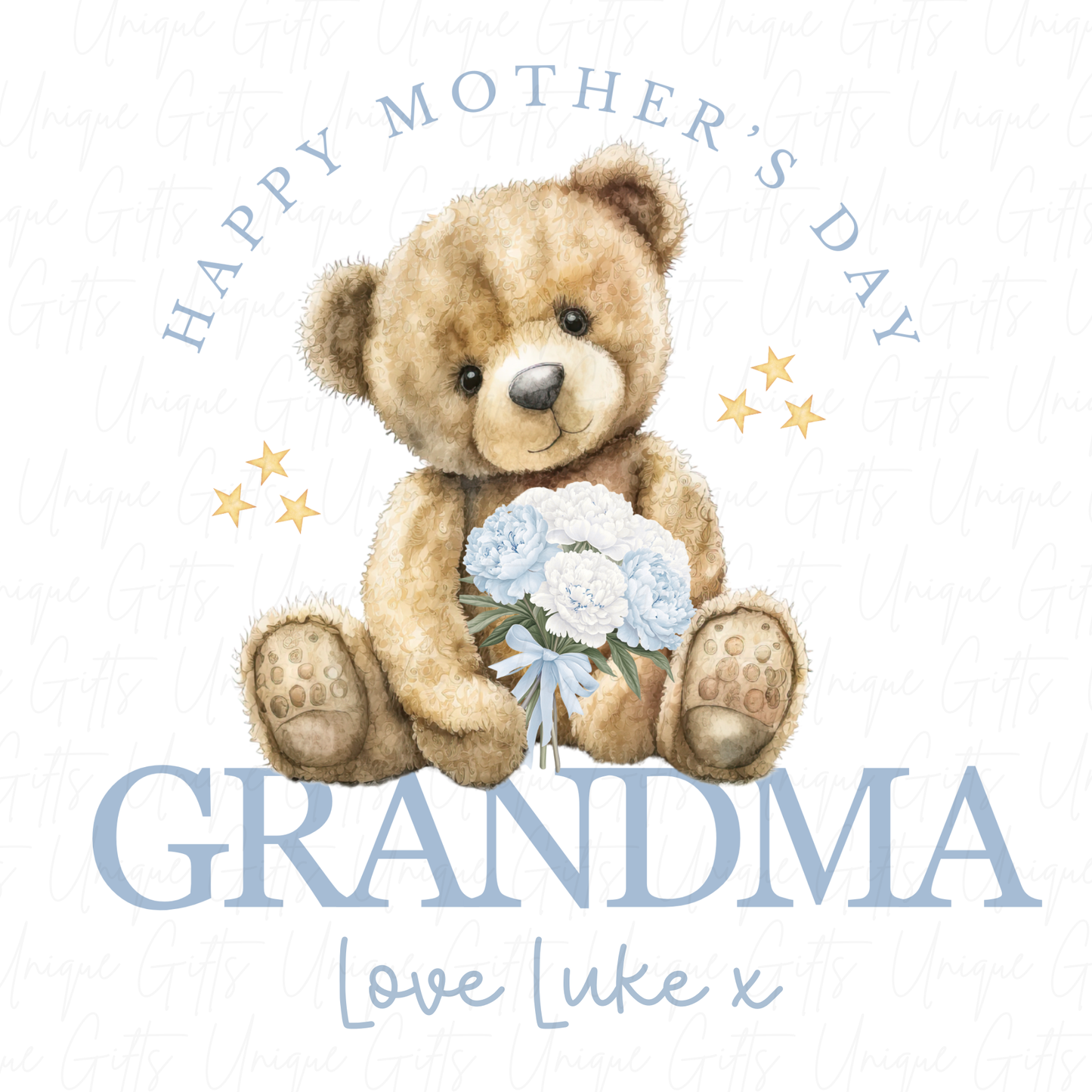 Happy Mother's Day Grandma Baby Grow | Unique Gifts