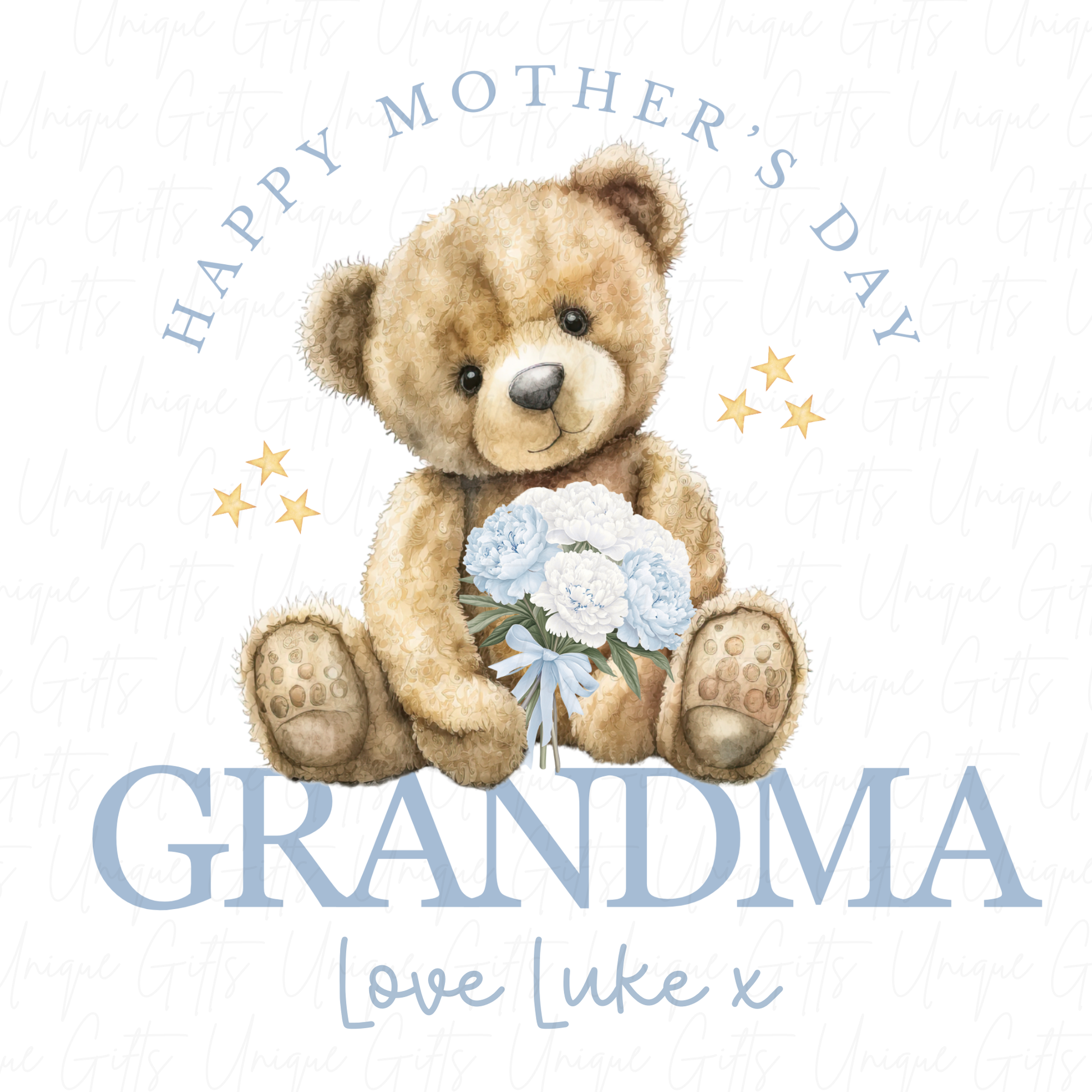 Happy Mother's Day Grandma Baby Grow | Unique Gifts
