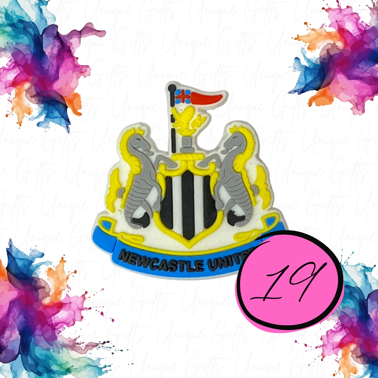 Football PVC Croc Charm – Sports Shoe Charm Accessory