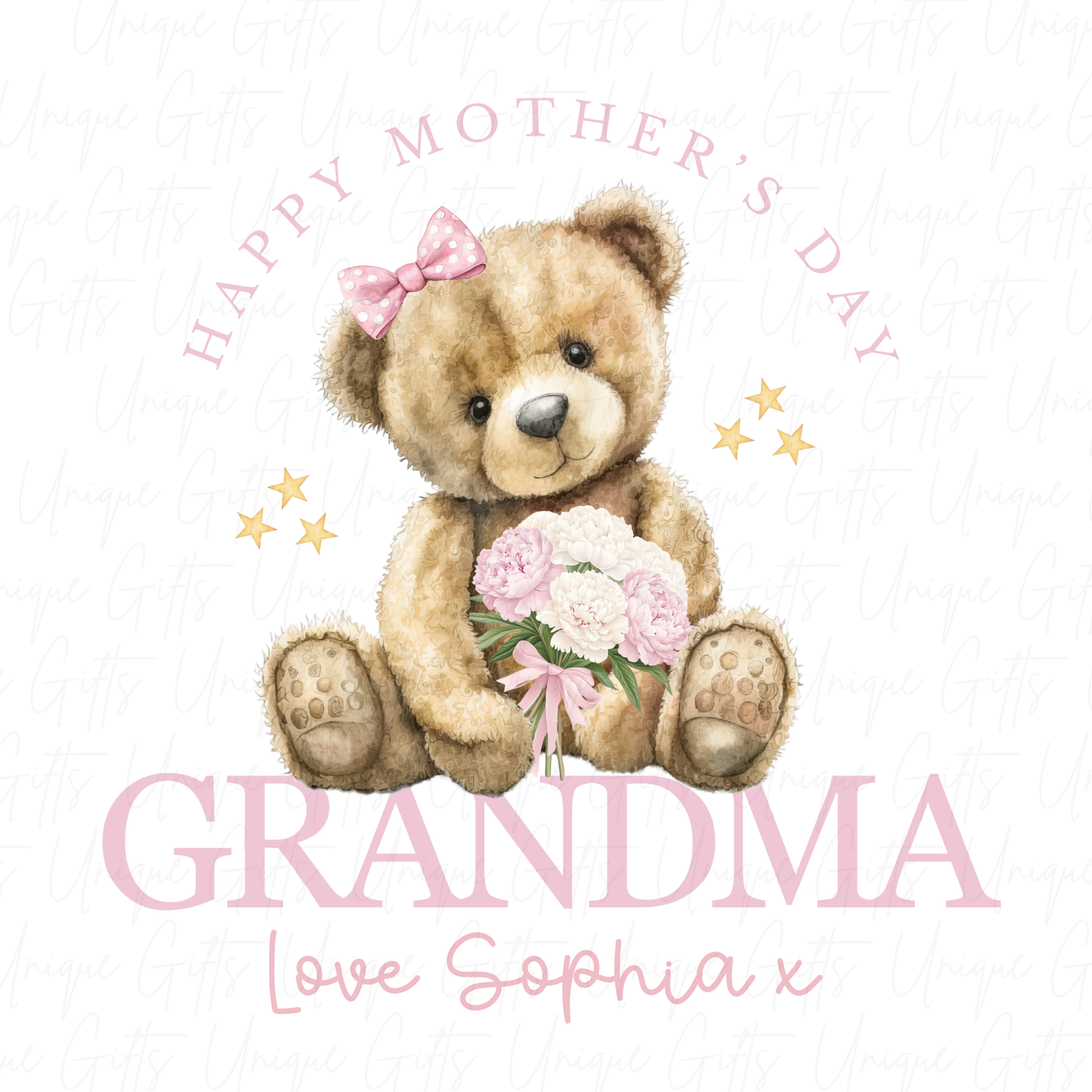 Happy Mother's Day Grandma Baby Grow | Unique Gifts