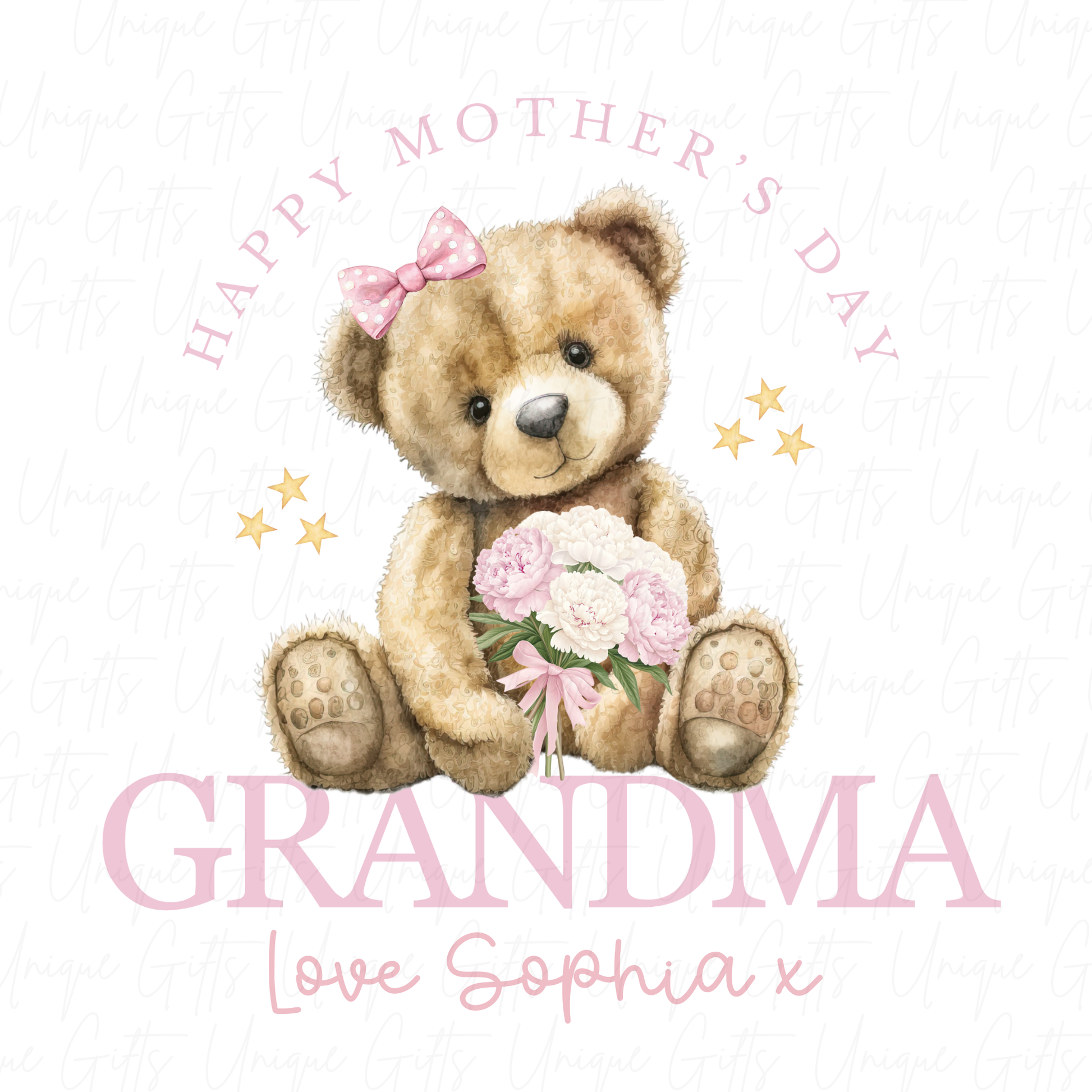 Happy Mother's Day Grandma Baby Grow | Unique Gifts