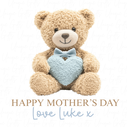 Happy Mother's Day Holding Heart Baby Grow | Unique Gifts