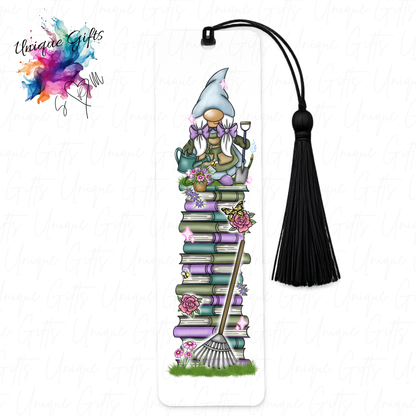 Personalised aluminium bookmark with tassel – size and quality reference