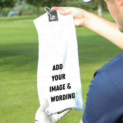Golf Tournament Personalised Towel – Unique Gift for Golf Lovers
