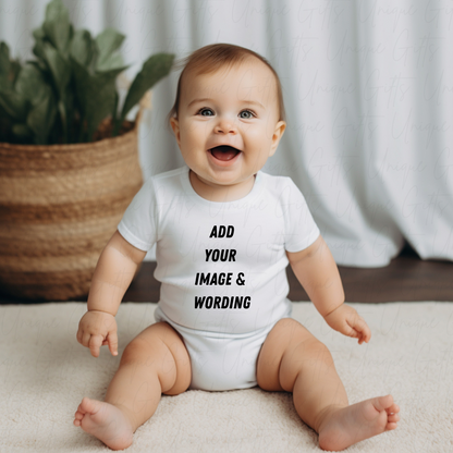 Personalise Me Baby Grow – Custom Baby Outfit