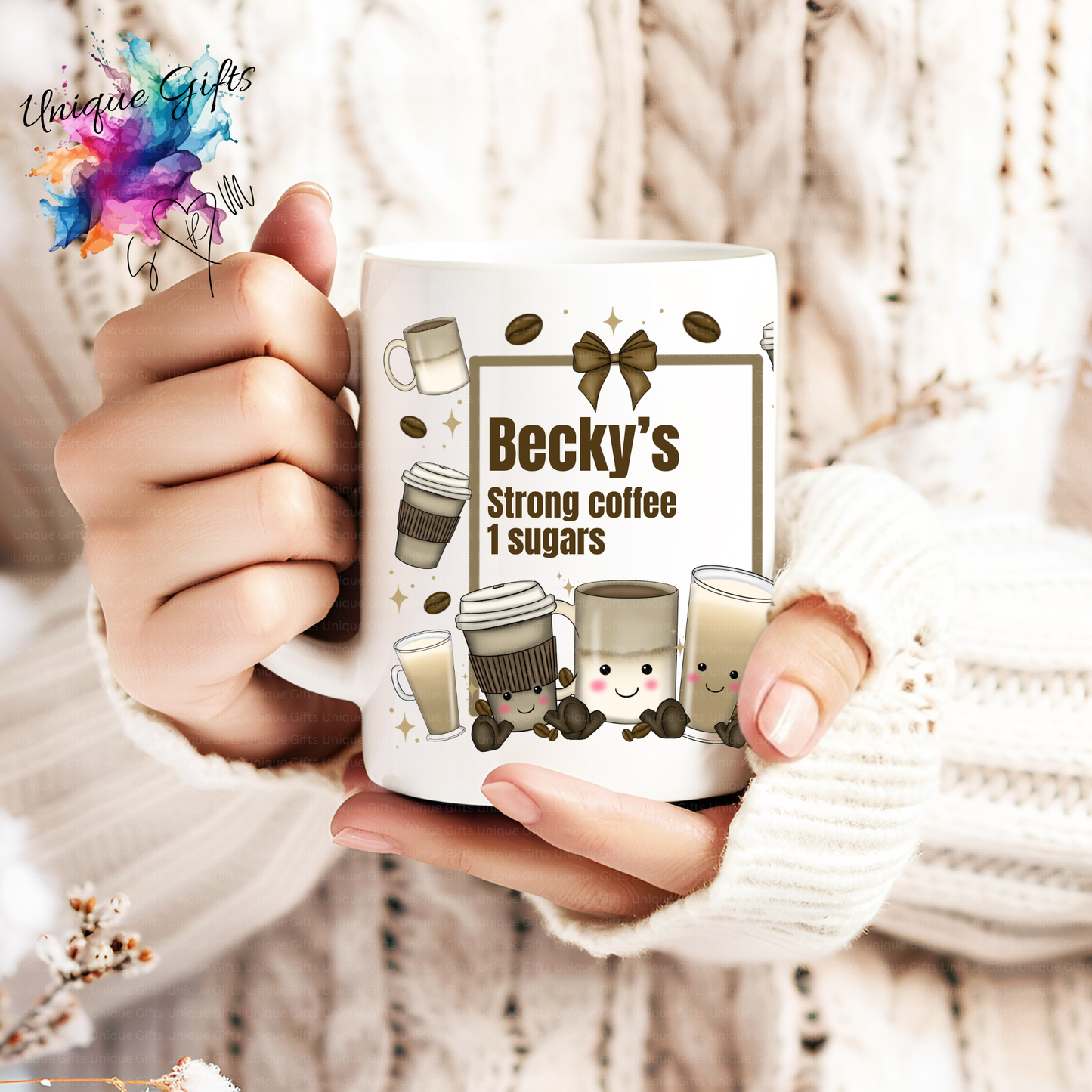 Personalised Coffee Lovers Mug