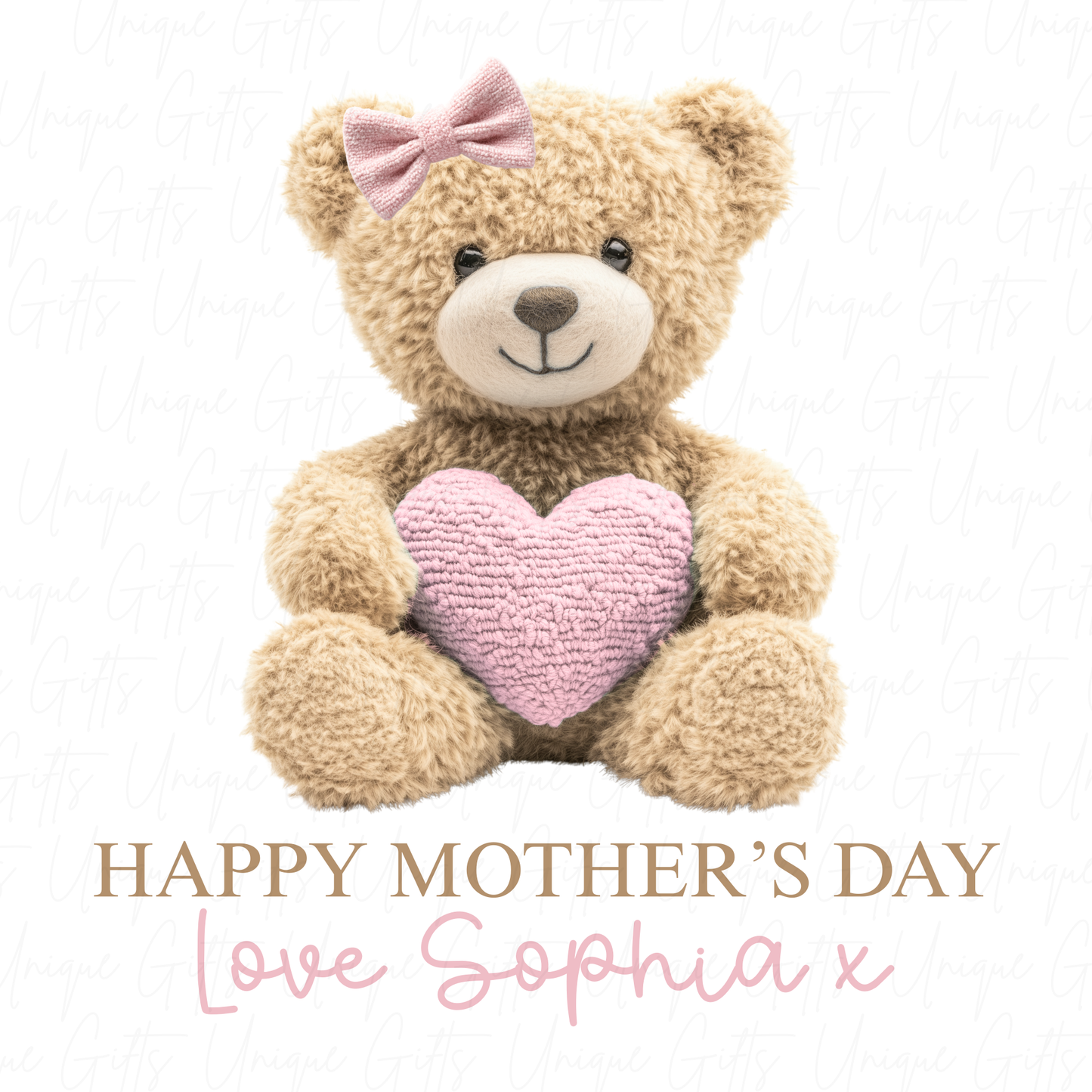Happy Mother's Day Holding Heart Baby Grow | Unique Gifts