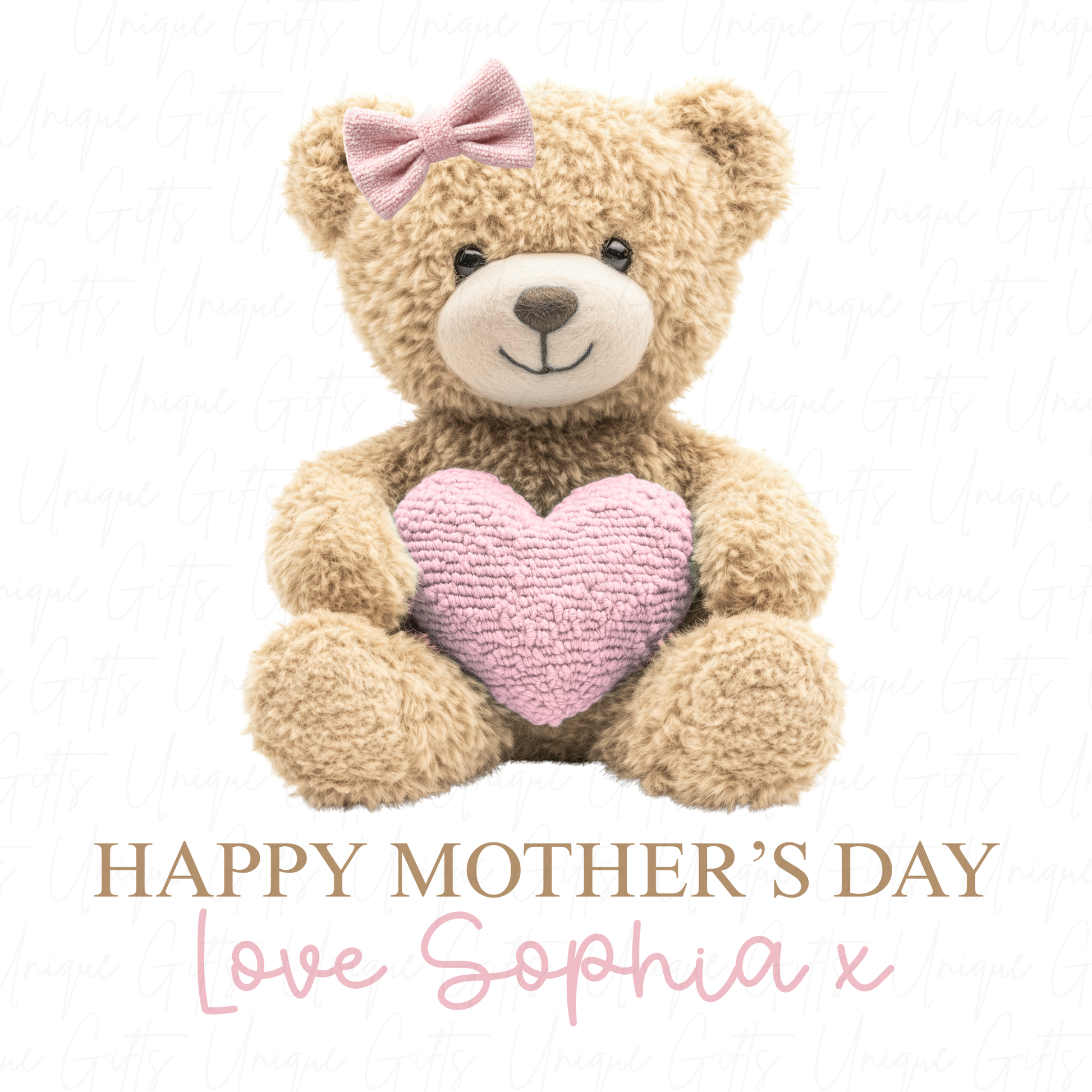 Happy Mother's Day Holding Heart Baby Grow | Unique Gifts