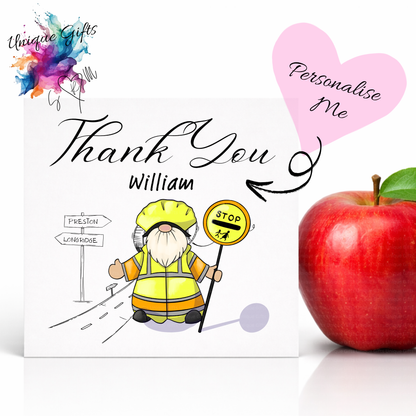 Thank You Card – Lollipop Man