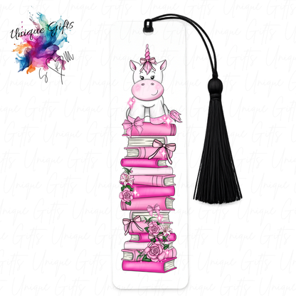 Personalised aluminium bookmark with tassel – size and quality reference