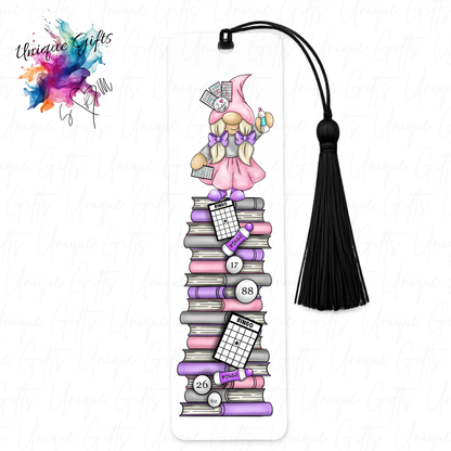 Personalised aluminium bookmark with tassel – size and quality reference