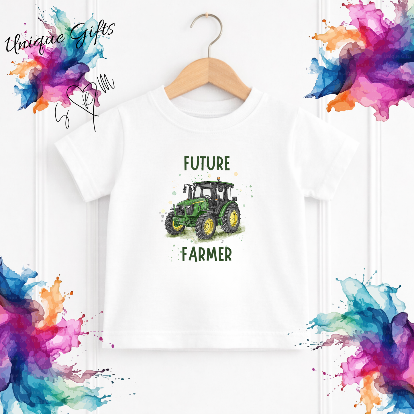 Personalised Kids Future Farmer T-Shirt