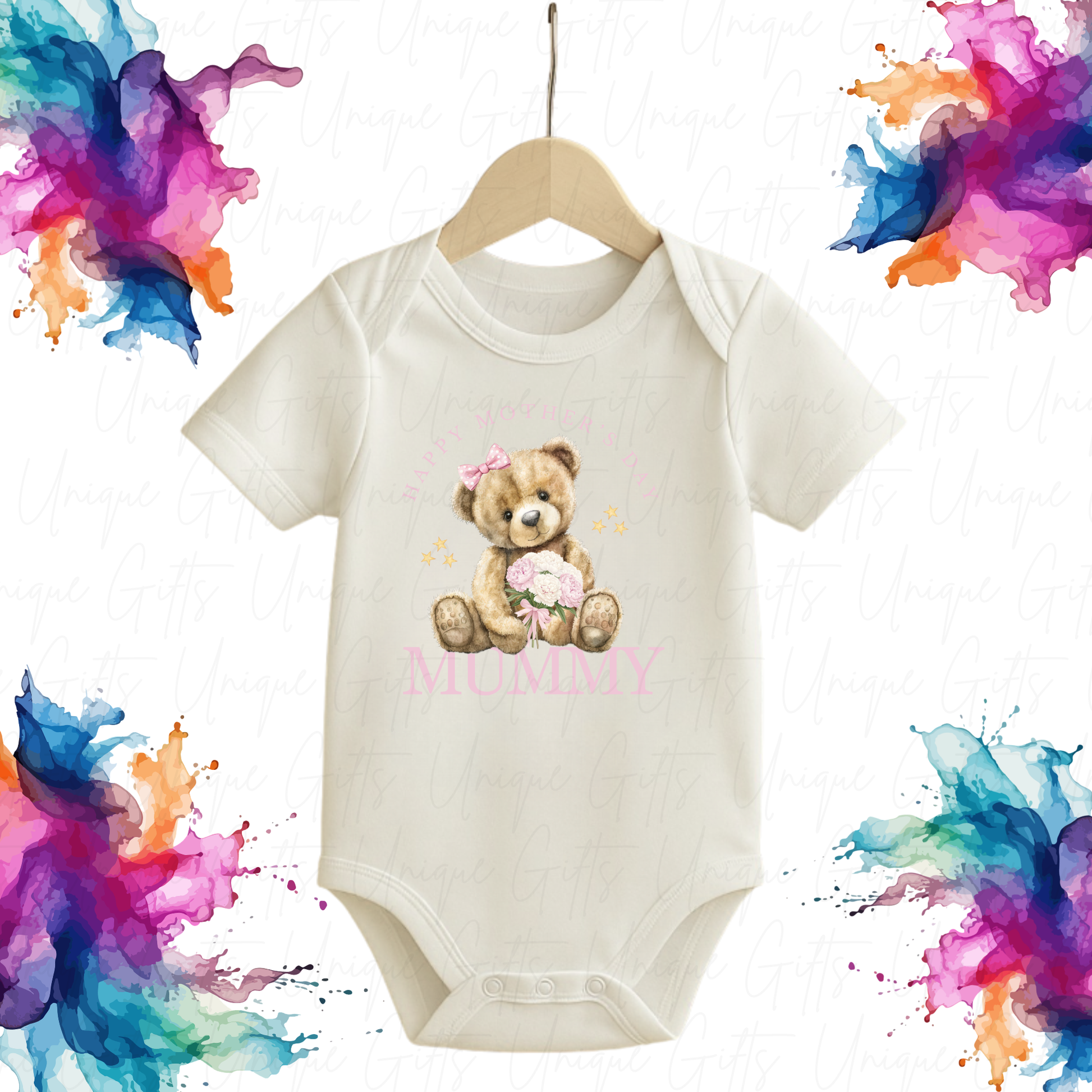 Happy Mother's Day Baby Grow | Unique Gifts