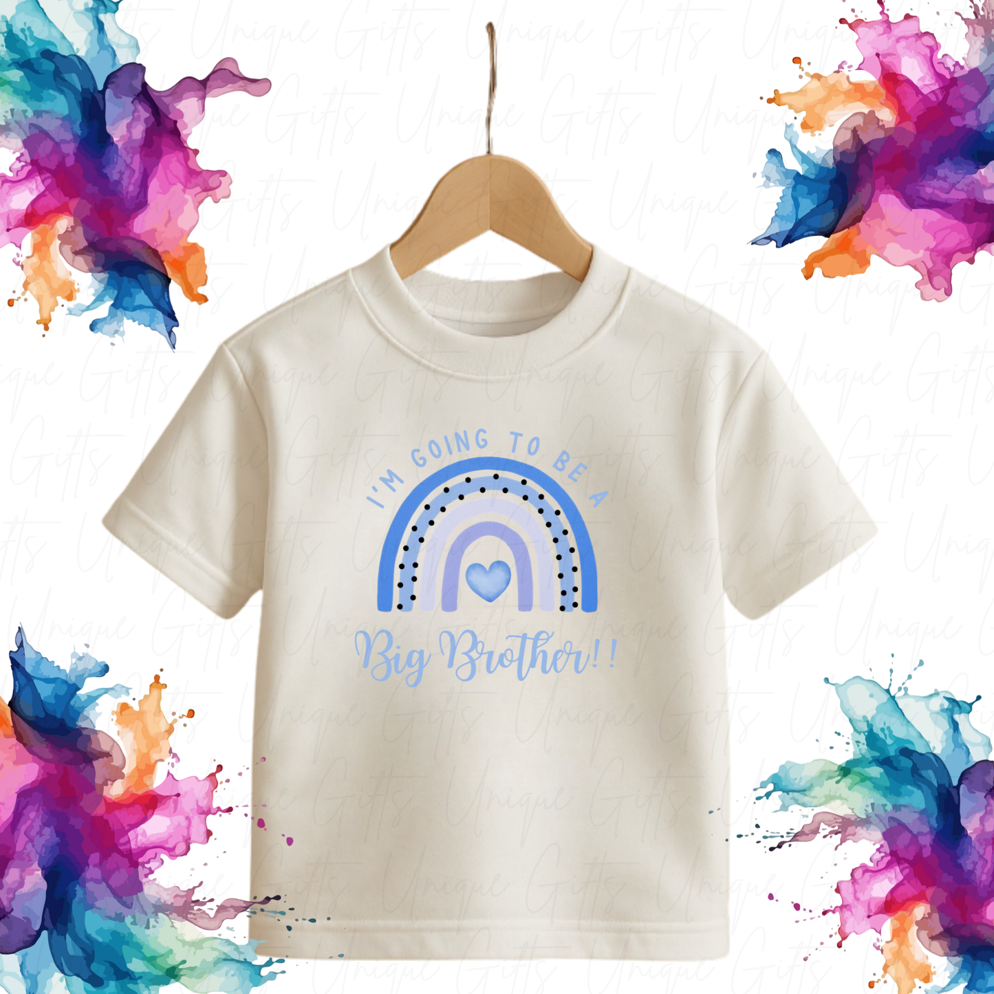 I’m Going to Be Big Sister / Big Brother Short Sleeve Children’s T-Shirt | Pregnancy Announcement Tee | Soft Cotton Blend
