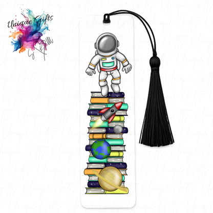 Personalised aluminium bookmark with tassel – size and quality reference