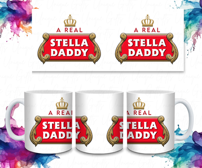 Coffee Mug Featuring A Real Daddy/ Dad/ Grandad&nbsp;
