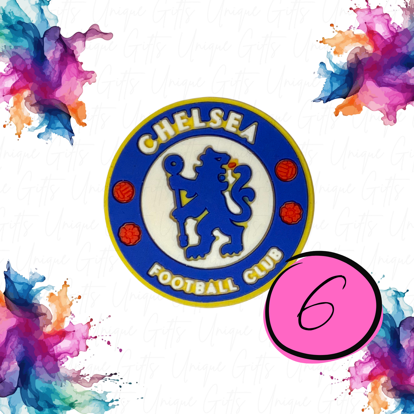 Football PVC Croc Charm – Sports Shoe Charm Accessory