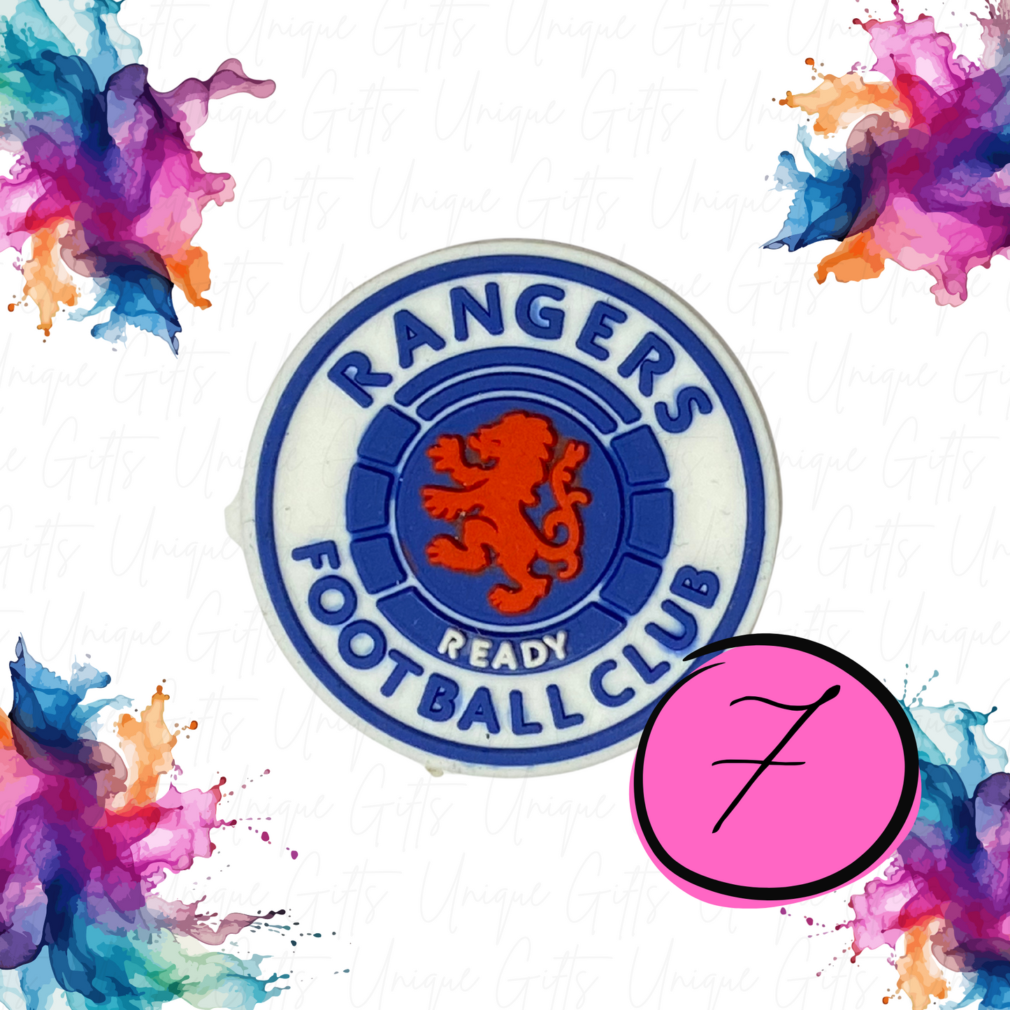 Football PVC Croc Charm – Sports Shoe Charm Accessory