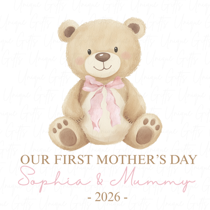 Our First Mother's Day Bear Baby Grow | Unique Gifts