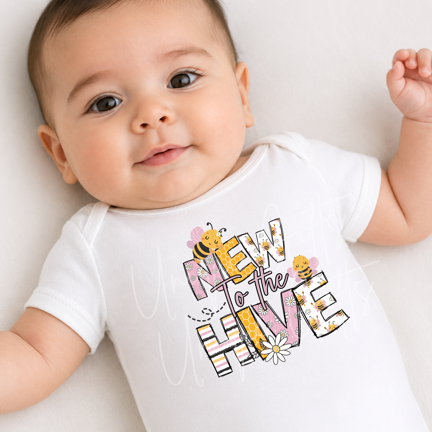 New to the Hive Baby Grow | Unique Gifts