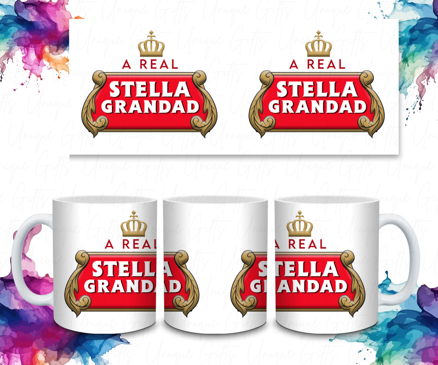 Coffee Mug Featuring A Real Daddy/ Dad/ Grandad&nbsp;