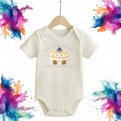Personalised Pancake Day Baby Grow | Unique Gifts