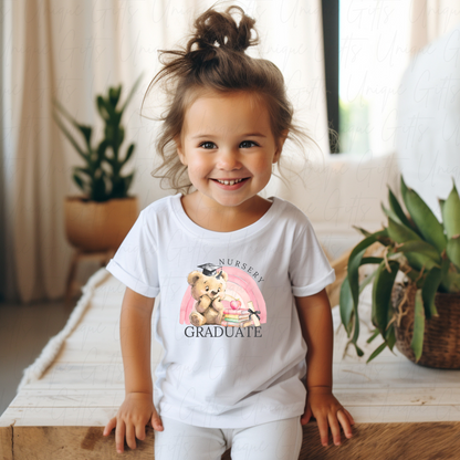 Nursery Graduate Children’s T-Shirt | Celebrate Kids’ Milestone | Soft Cotton Blend