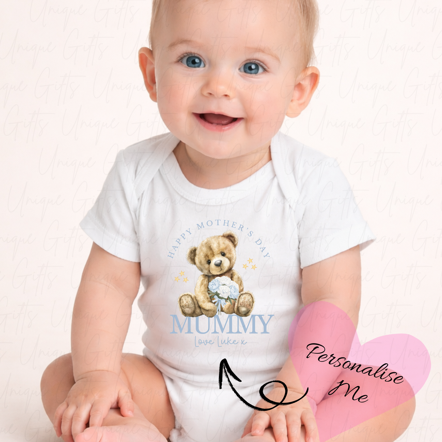 Happy Mother's Day Baby Grow | Unique Gifts