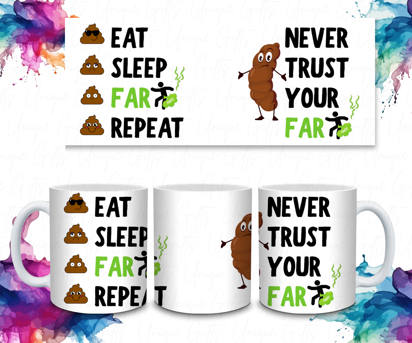 Coffee Mug Featuring Eat Sleep .......... Repeat.