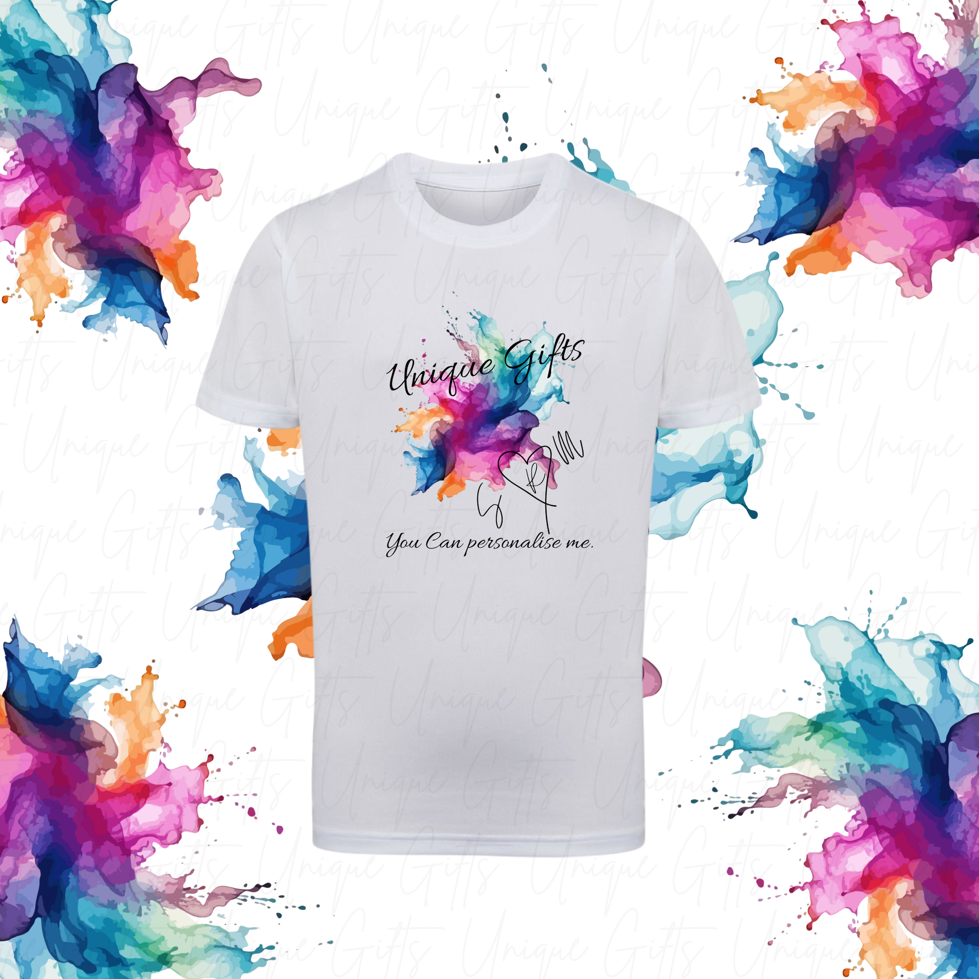 Kids' personalised performance t-shirt – lightweight wicking fabric, custom design