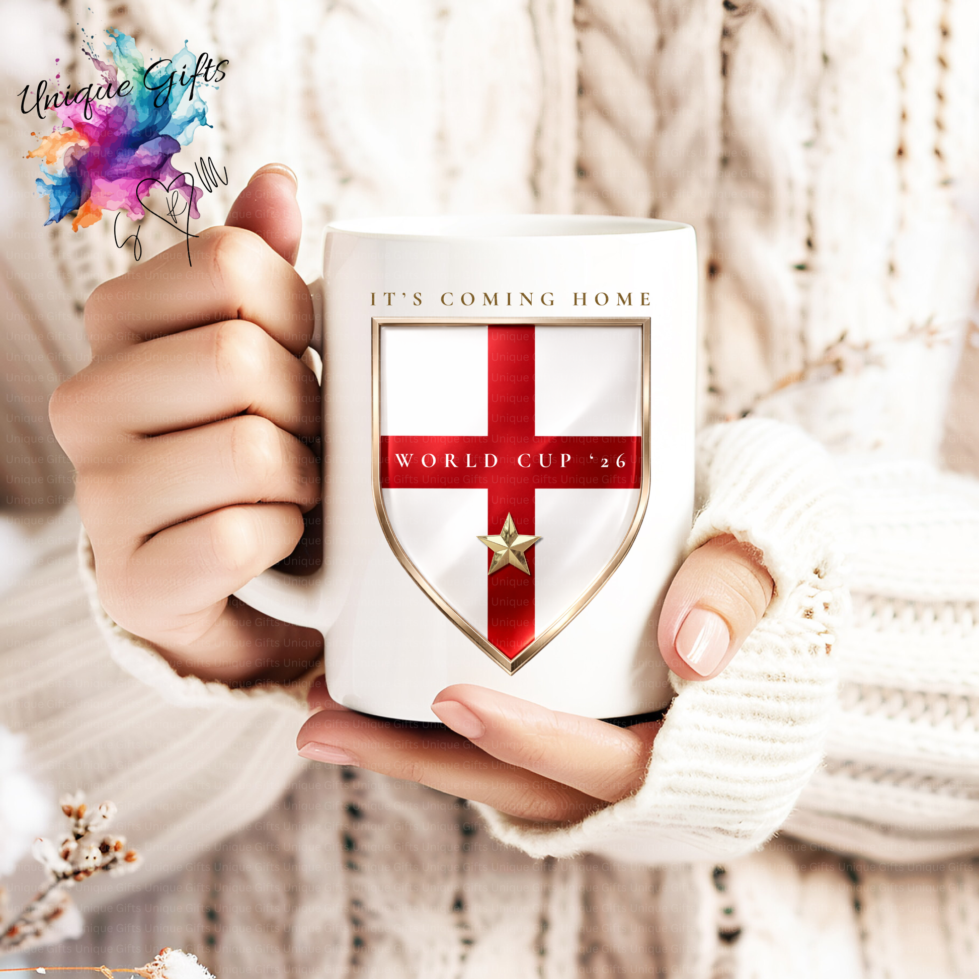 It's Coming Home World Cup '26 England Shield 11oz Mug