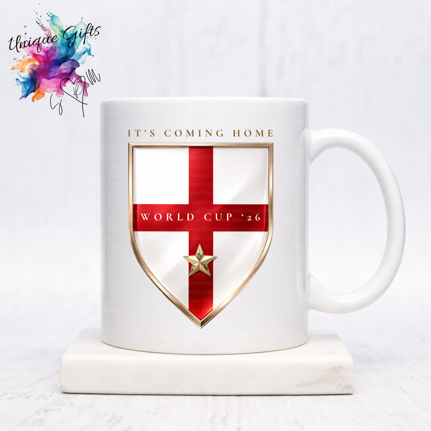 It's Coming Home World Cup '26 England Shield 11oz Mug